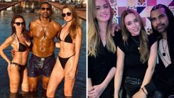 Una Healy , Allegedly In Three-Way Relationship With David Haye And Model Girlfriend