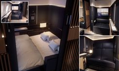 New Lufthansa Cabin Features Double Bed For Honeymooners